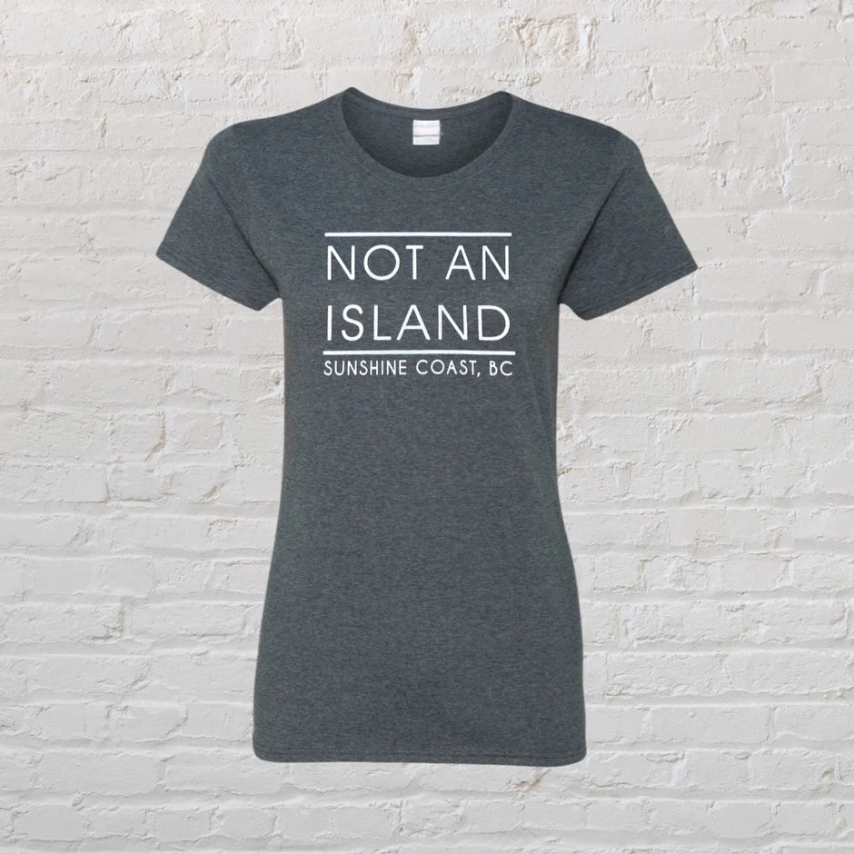 Not and Island Womens Crew T-shirt
