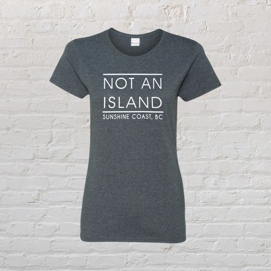 Not and Island Womens Crew T-shirt