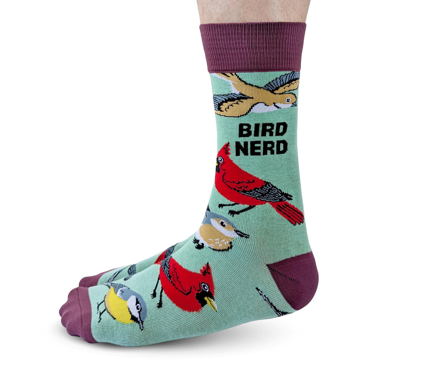 Bird Nerd Socks - M/L (Men)