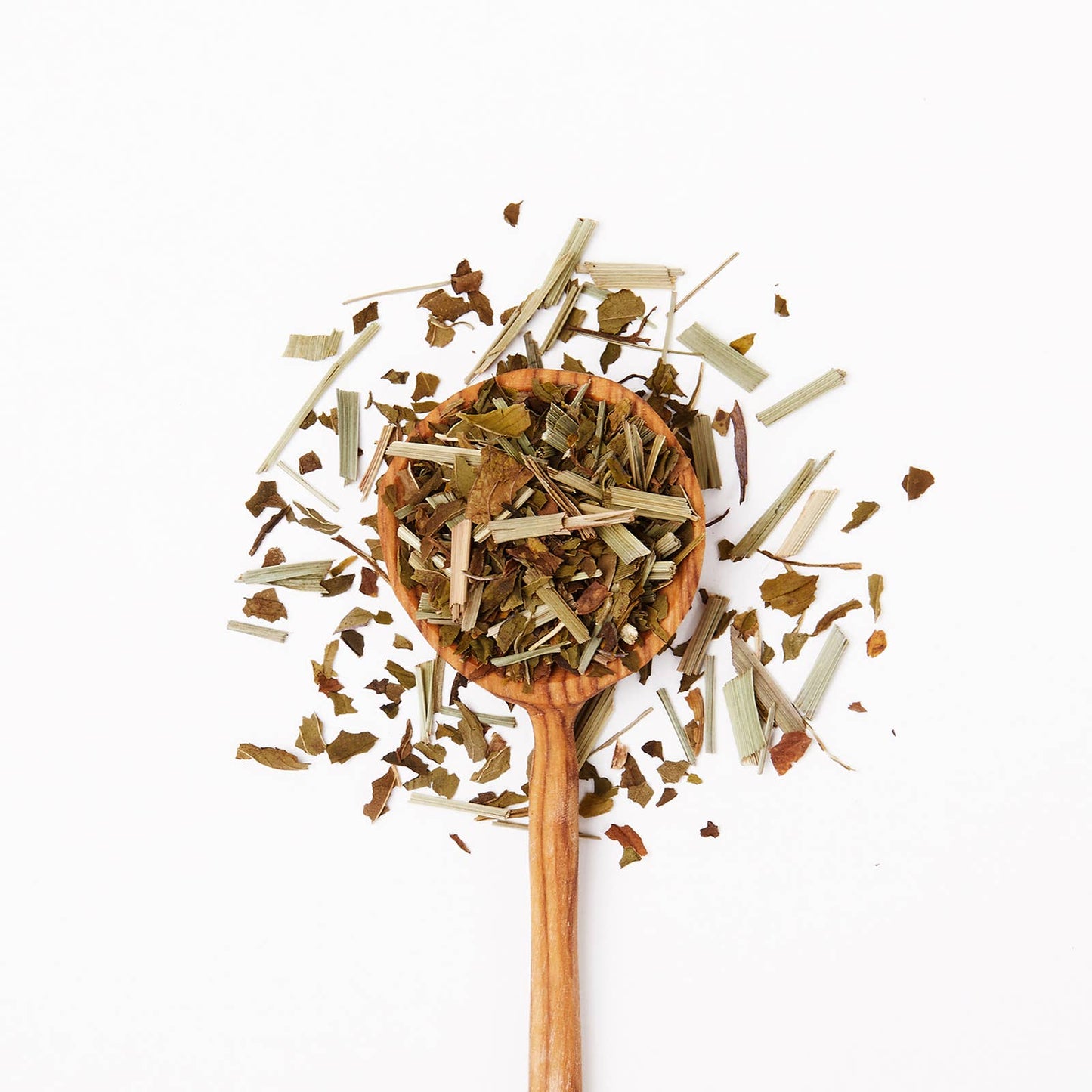 Peppermint Garden Tin & Spoon- Organic Fair-Trade Herbal Tea