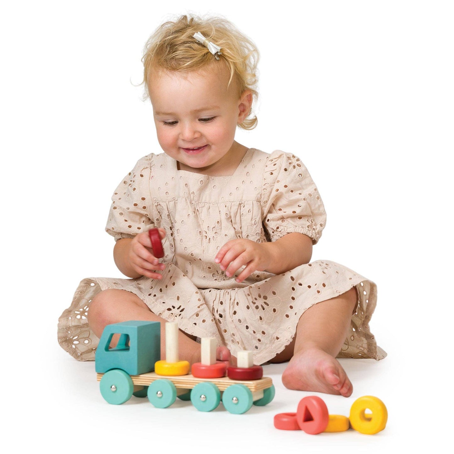 Mentari Toys | Stacking Peg Truck