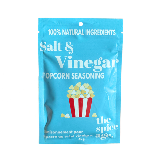 Salt & Vinegar Popcorn Seasoning (All Natural Ingredients)