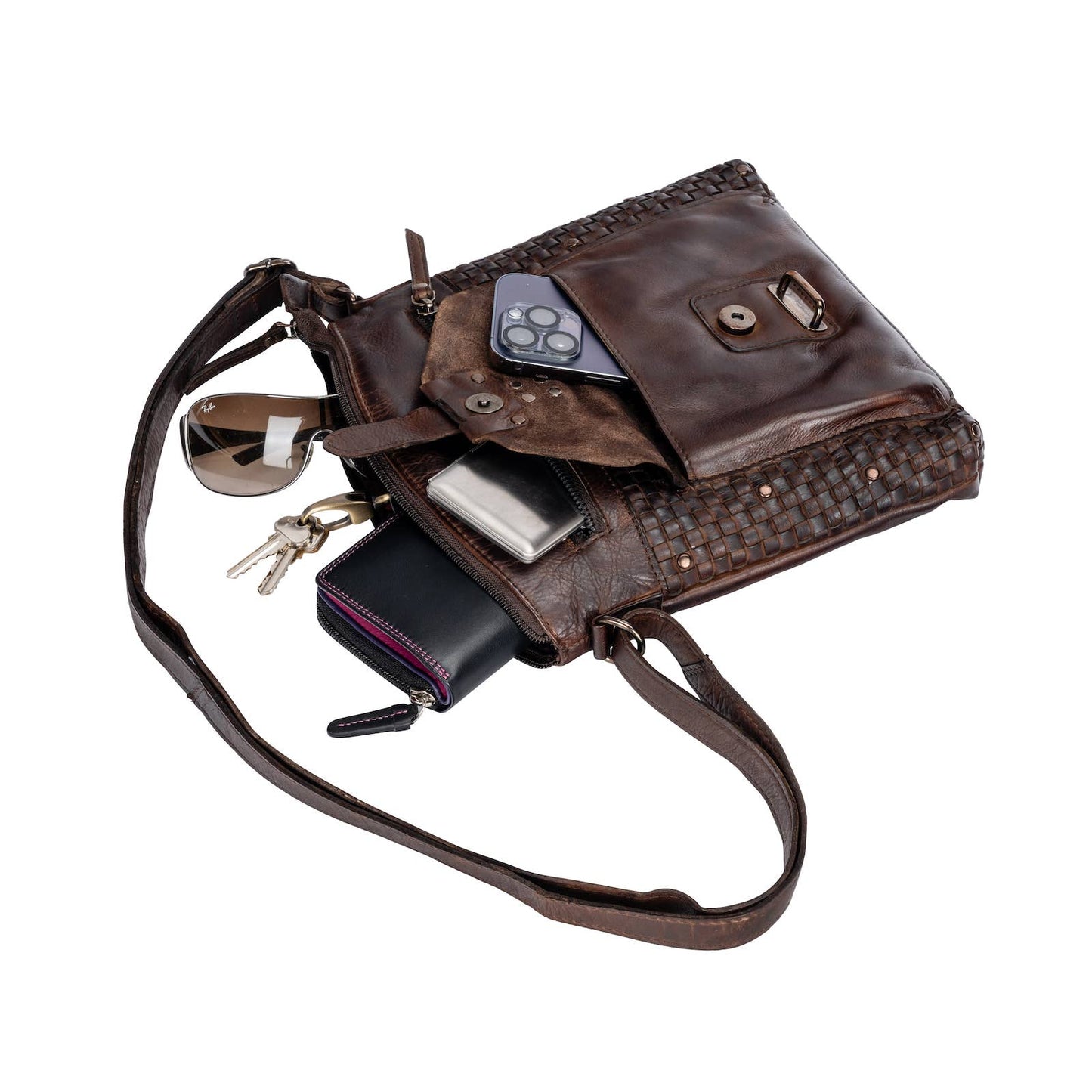 Leather Elsa Shoulder Bag -WS005