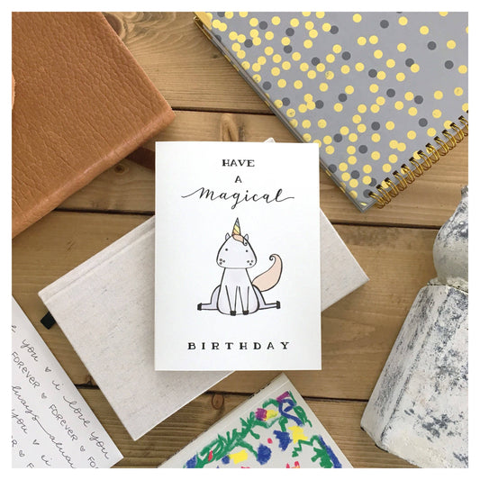 Have A Magical Birthday Unicorn Card