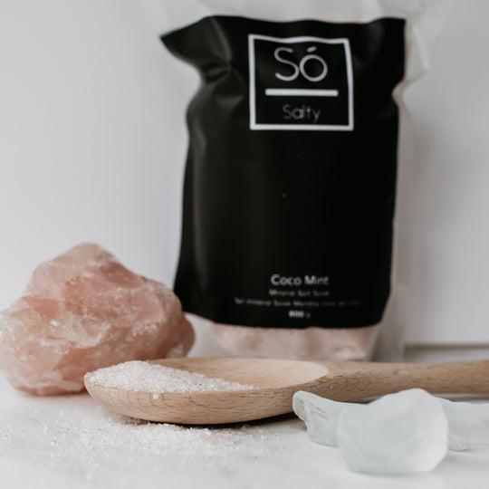 Salty Himalayan Pink Salt Soak- So' Luxury