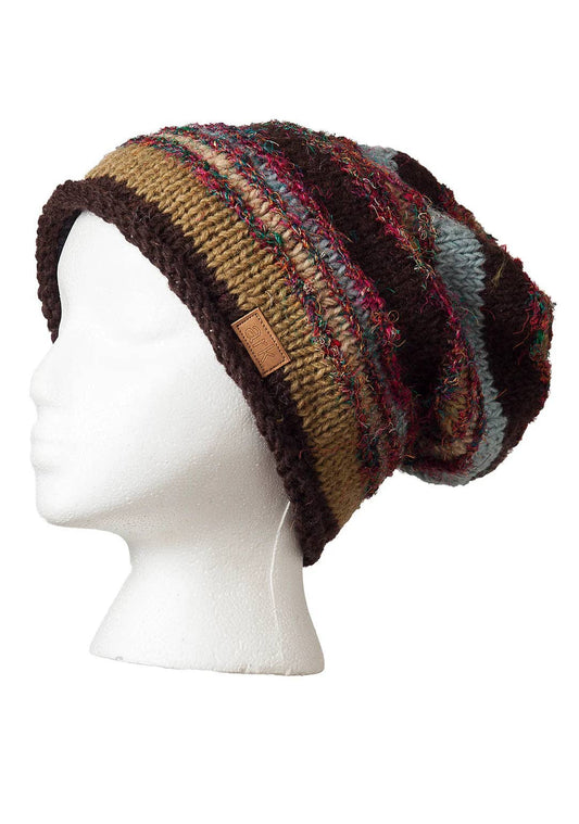 Swool Stripe Slouch Hat