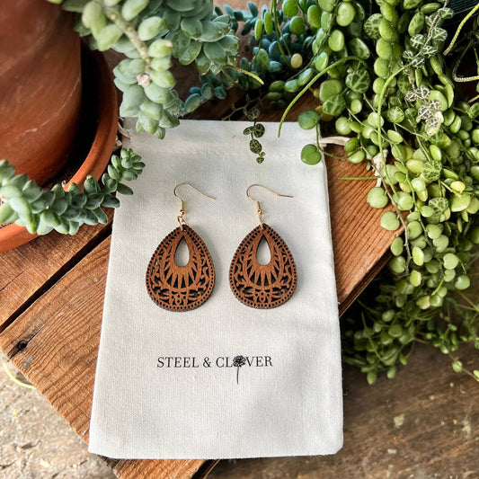 Shaftsbury Wooden Earrings