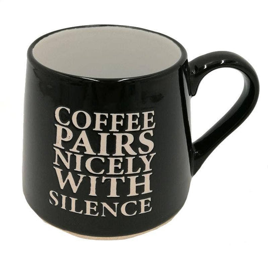 COFFEE & SILENCE MUG