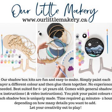 Northern Lights Shadow Box Kit