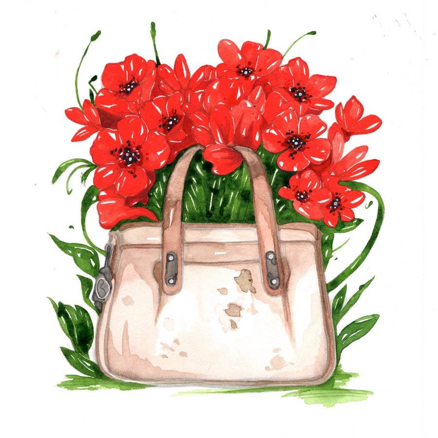 Pretty Pots Watercolor Workbook by Nya Wolfe