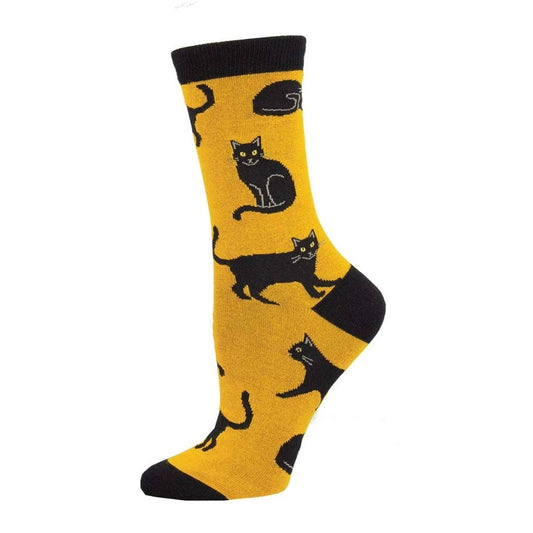 Ladies - Bamboo - Black Cat