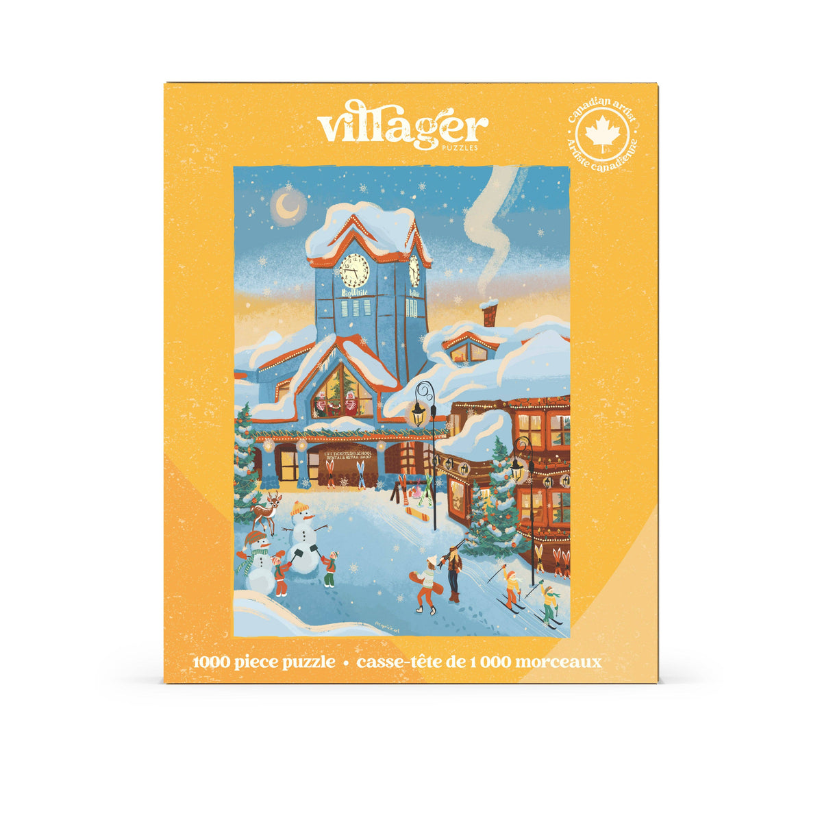 Ski Resort | 1000-Piece Puzzle | Designed in Canada