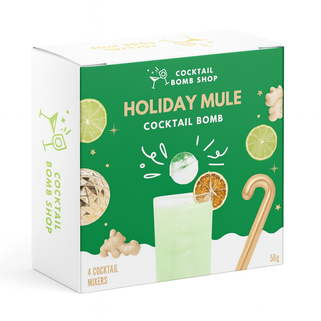 HOLIDAY MULE COCKTAIL BOMB