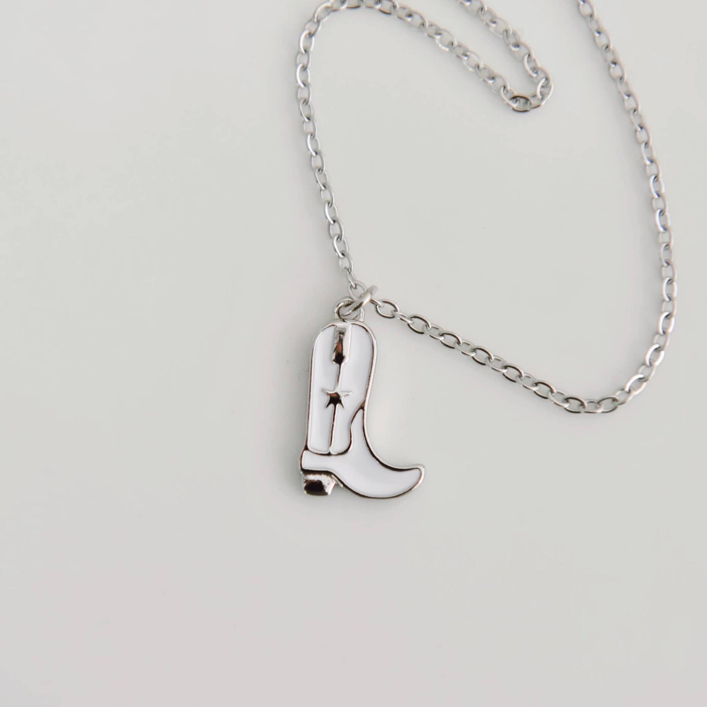 Kataleya Cowboy Boot Necklace 