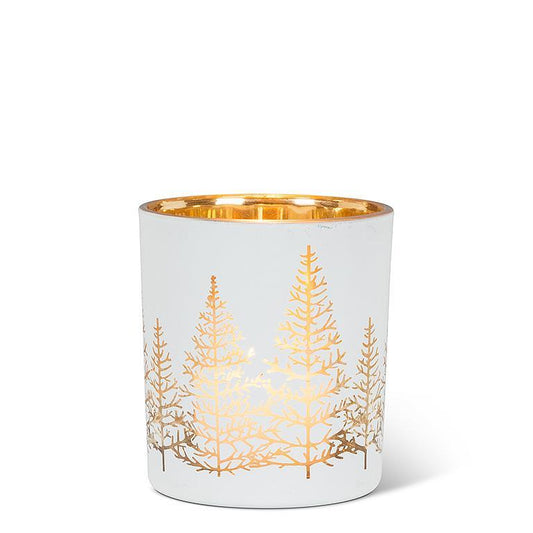Small white Tree Tealight holder