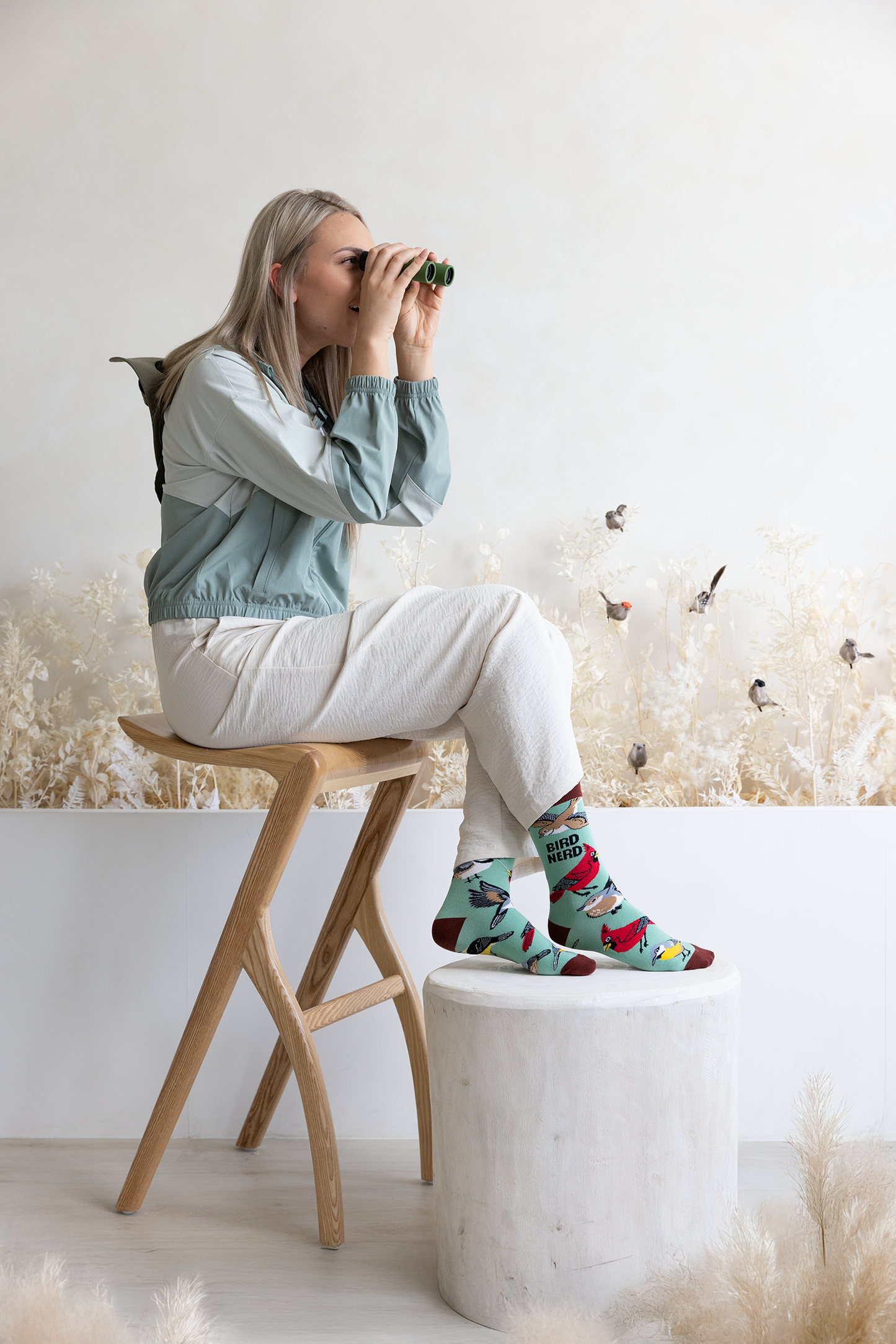 Bird Nerd Socks - S/M (Women)