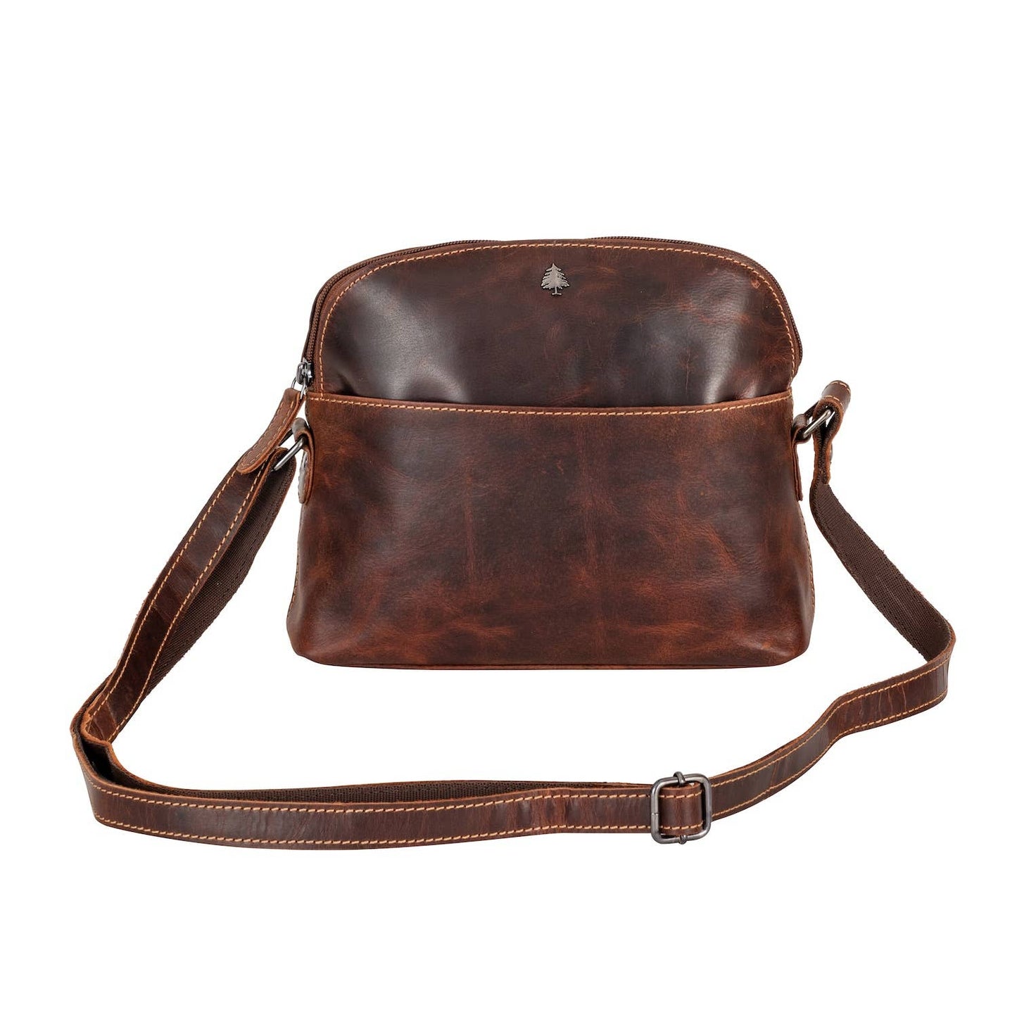 Leather Shoulder Bag - Honey