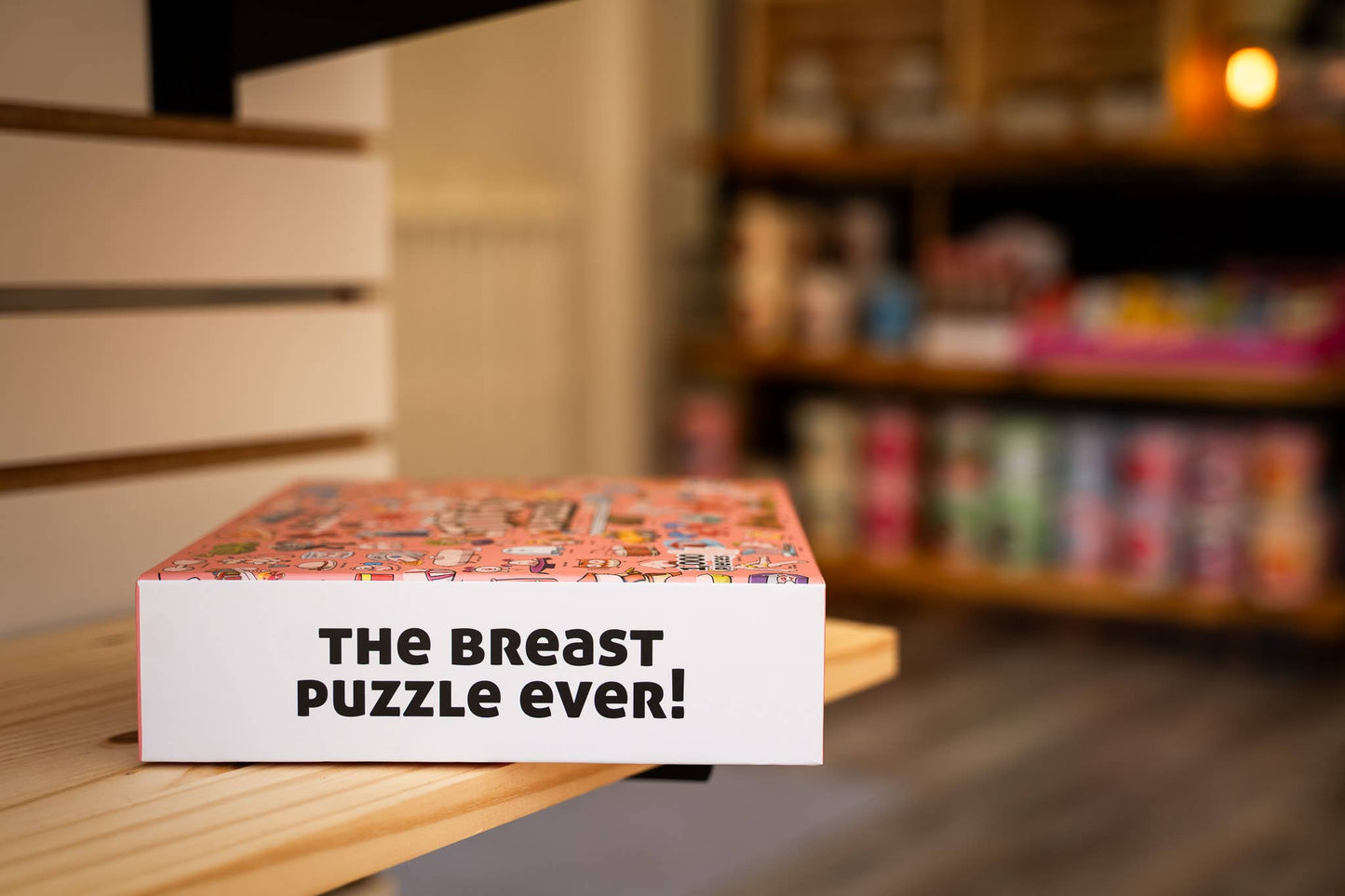 Tit's A Puzzle - Funny Boob Themed 1000 Piece Jigsaw Puzzle