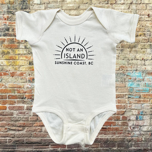 Not an Island Baby Onsie