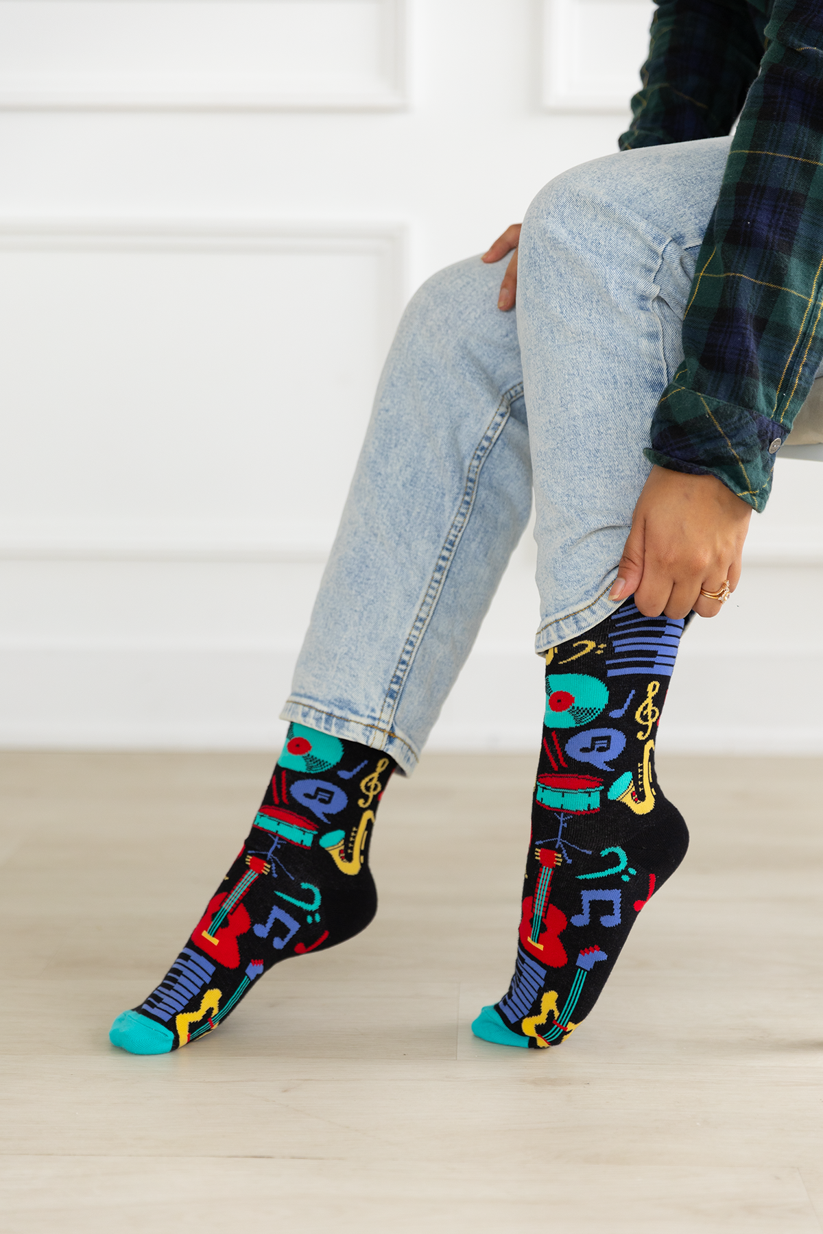 Music Mania Socks - S/M (Women)