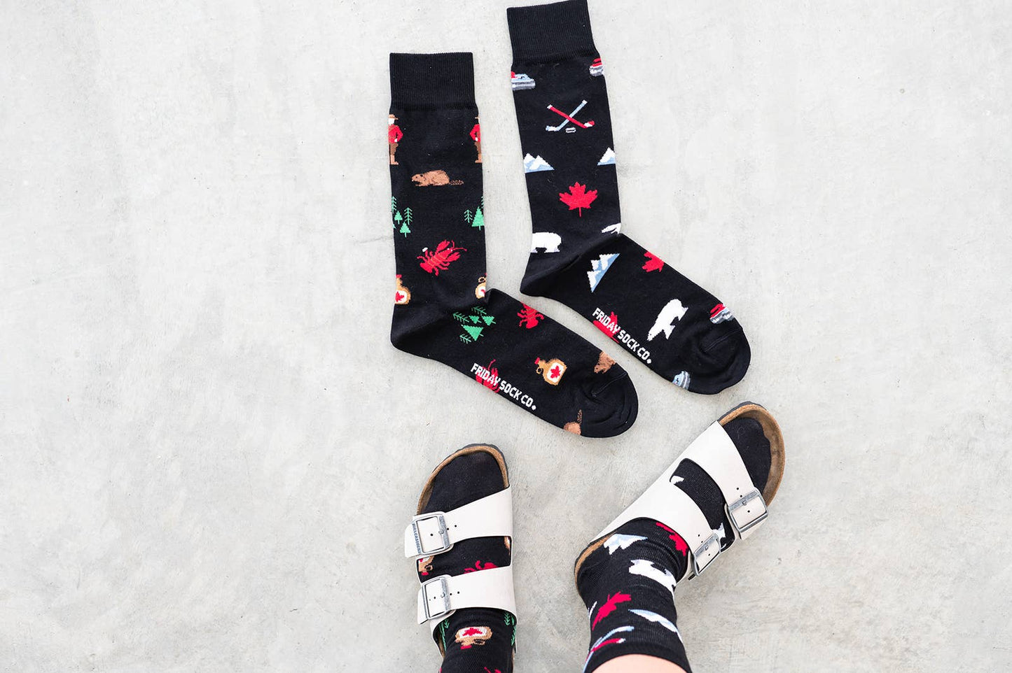 Men's Socks | Canada Icons Socks | Mismatched