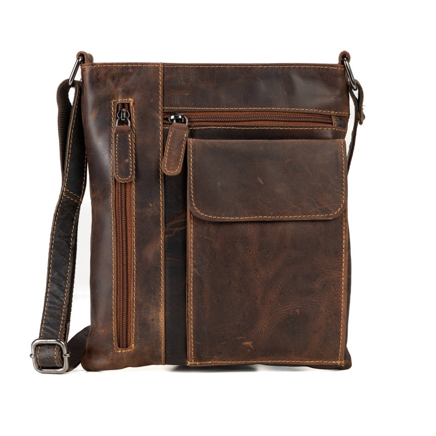 Cross Body Leather Bag