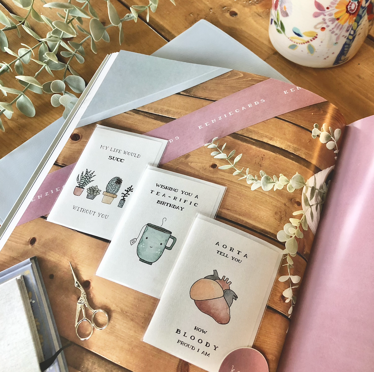 Birthday – “Herd It’s Your Birthday” Shepherd Dog Card