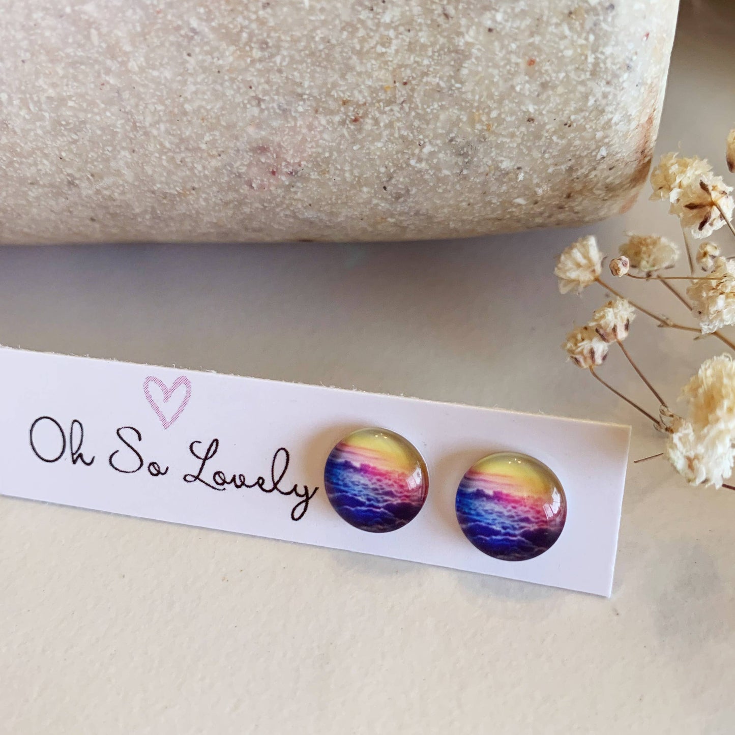 Sunset Cloud Earrings