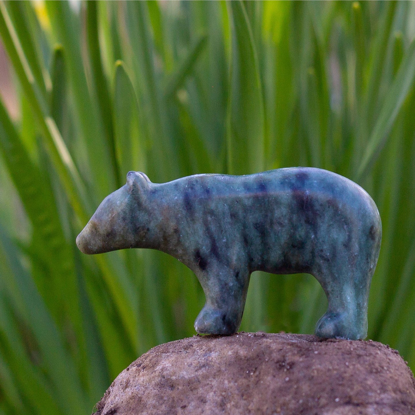 Bear & Wolf Soapstone Carving Kit