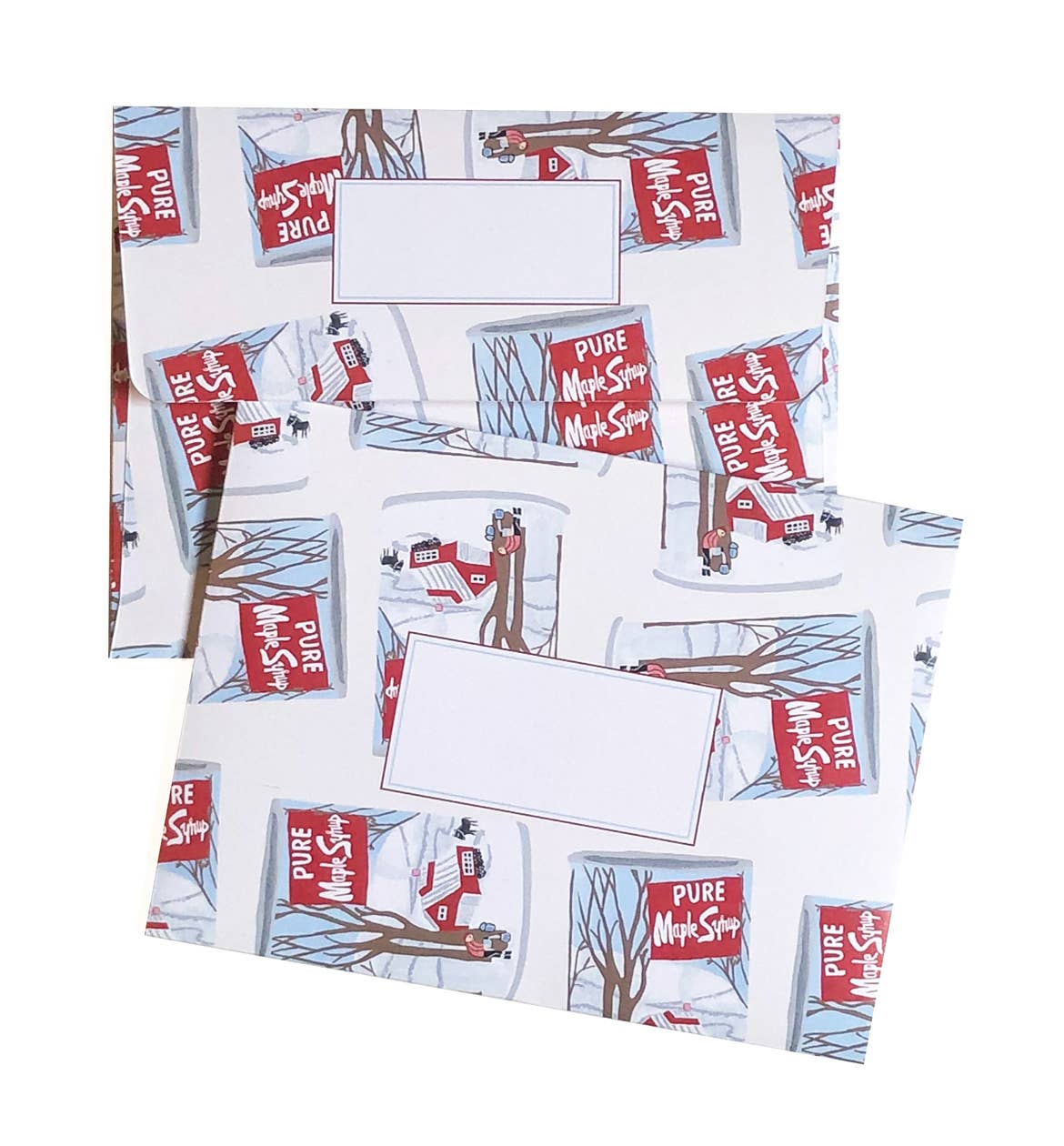 Maple Syrup Greeting Card - Blank, Eco-Friendly, A2 Size