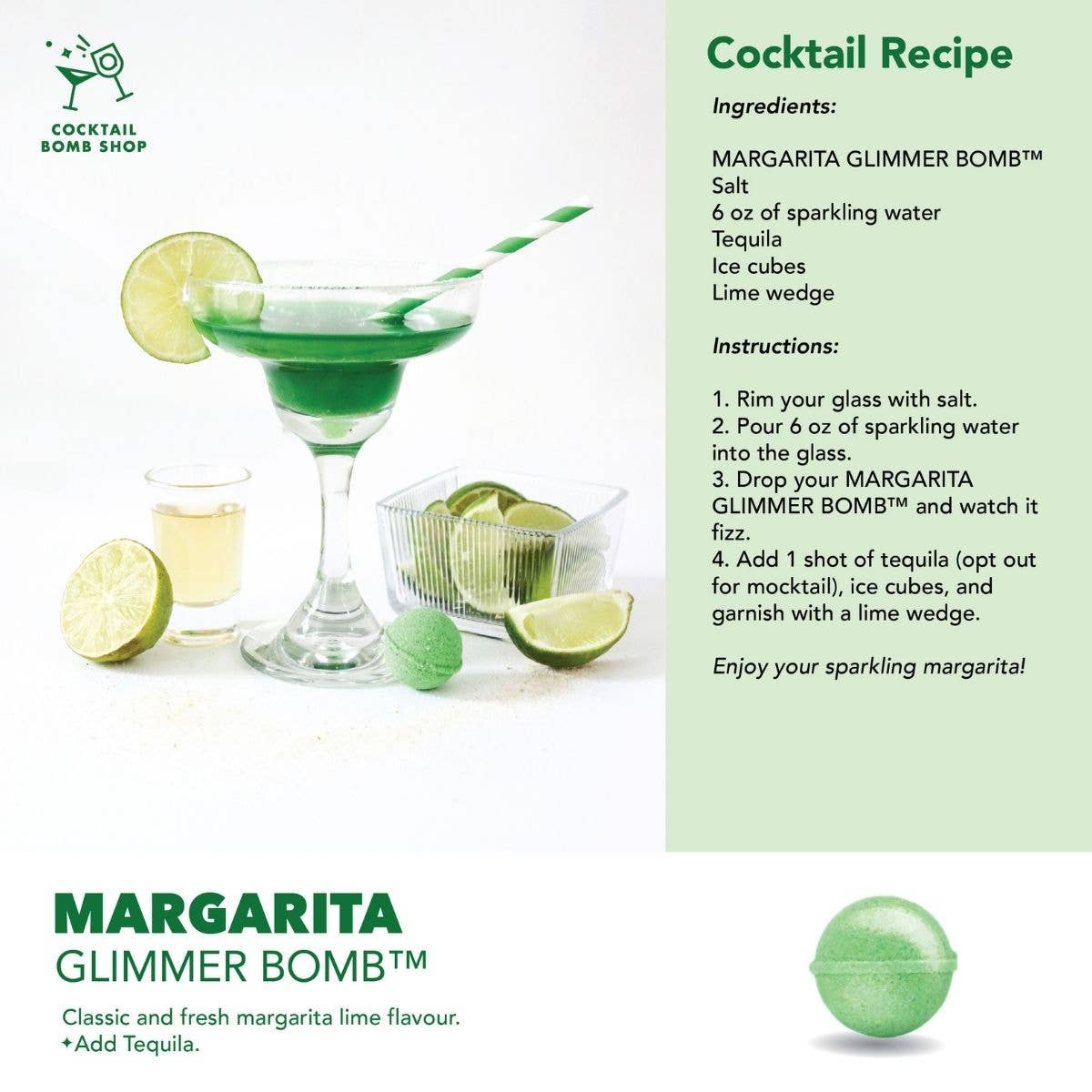 MARGARITA - COCKTAIL BOMB