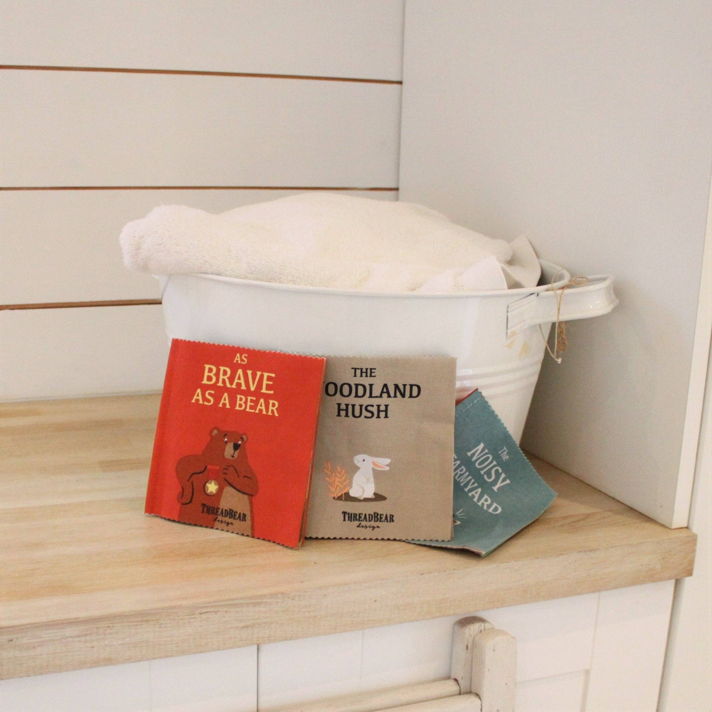 ThreadBear Design | Noisy Farmyard Rag Book