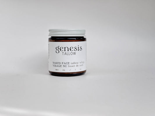 Naked Face Tallow Whip - Unscented Beef Tallow Moisturizer