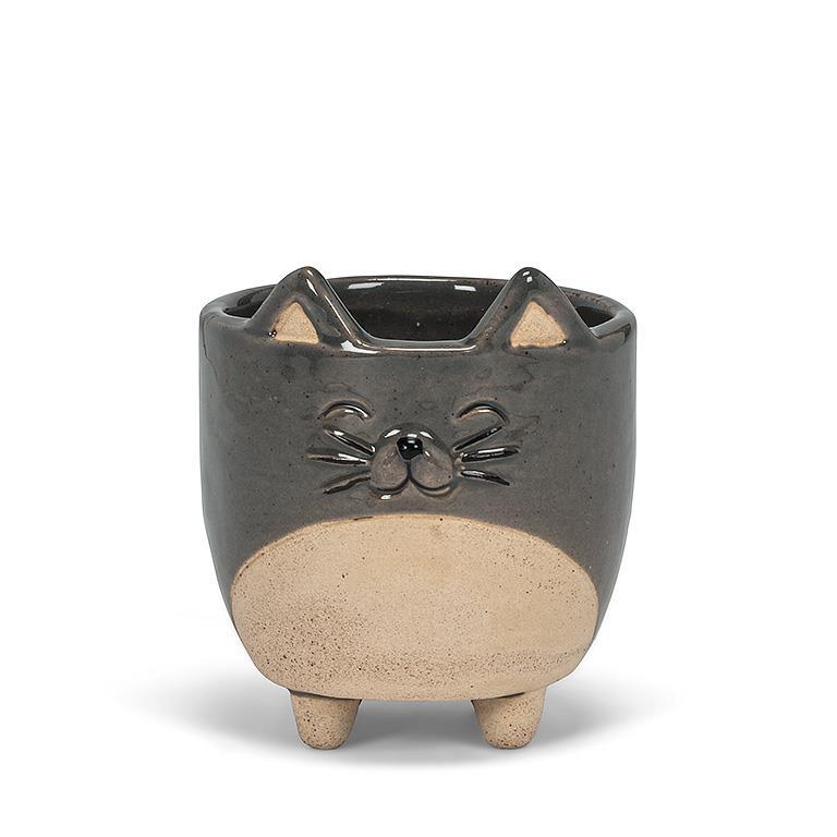 Small Cat with legs Planter