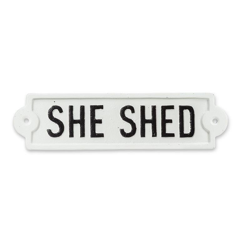 She Shed sign-Abbott