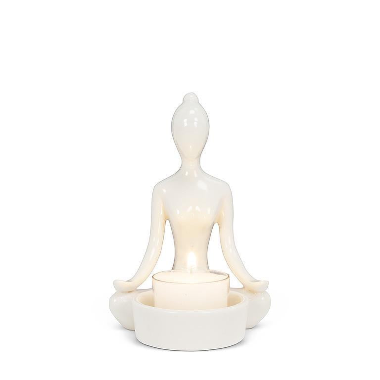 Yoga Hands Down Tea Light Holder
