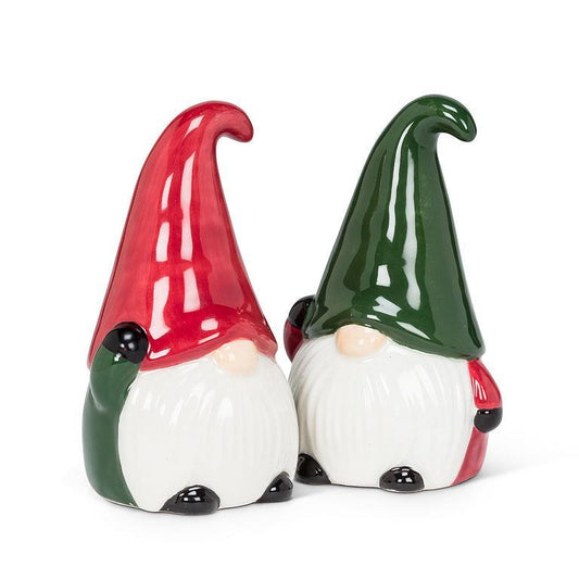 Winter Gnomes Salt and Pepper