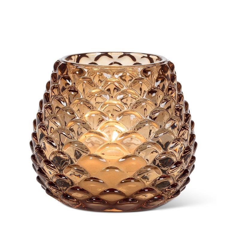 Pine Glow tealight holder large
