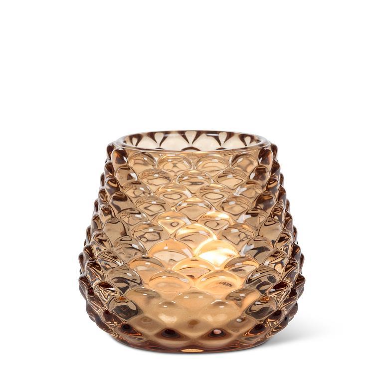 Pine Glow tea-light holder small