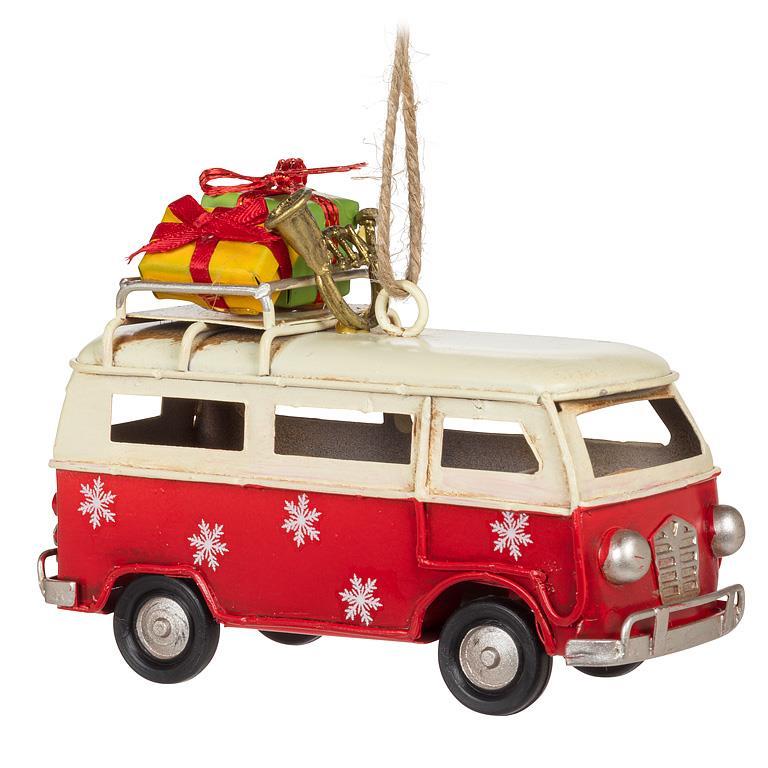 Van with Gifts Ornament