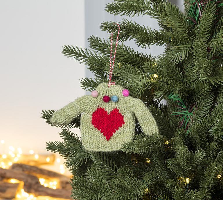 Heart Sweater- Ornament