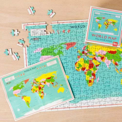 Jigsaw Puzzle World Map