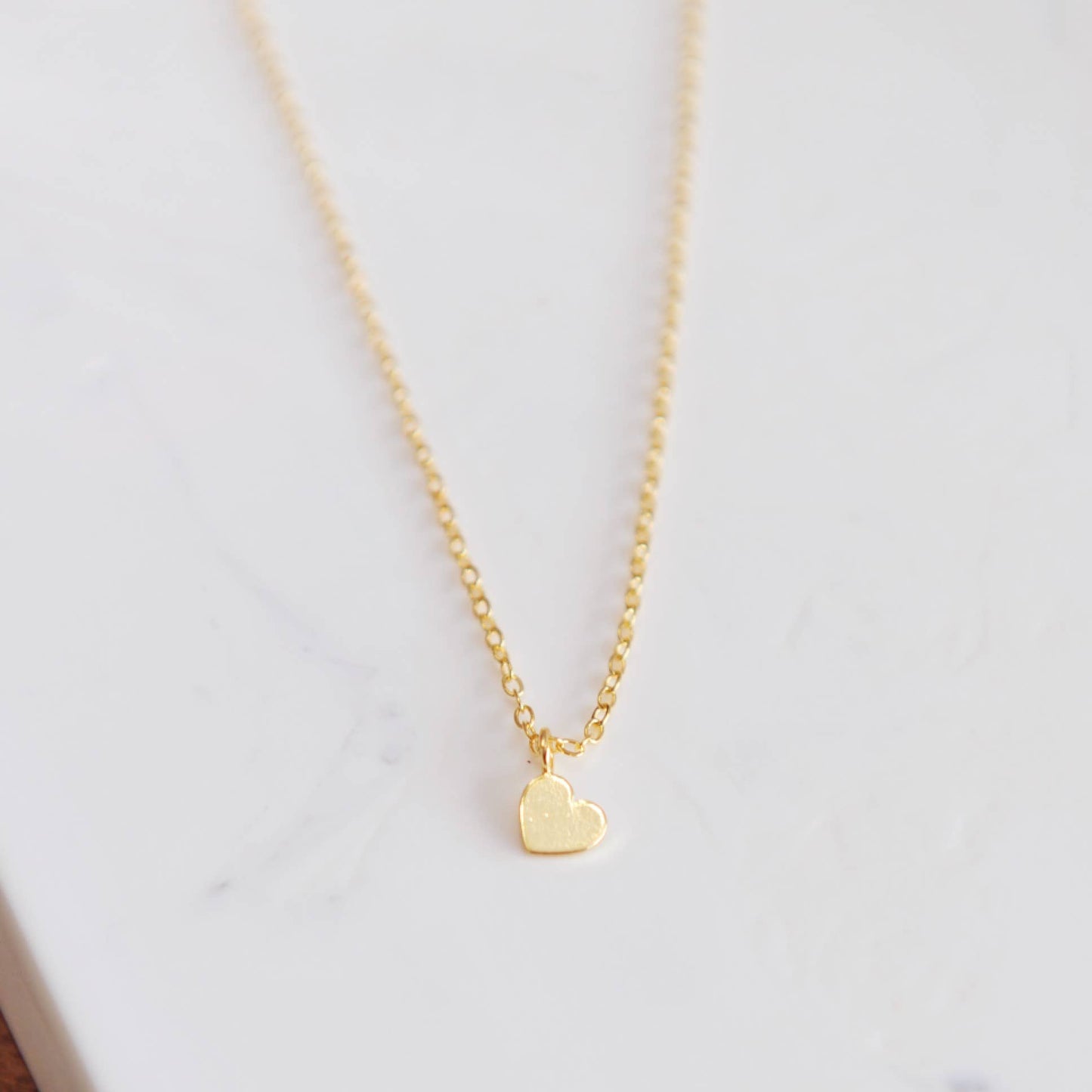 Addi Dangle Heart Necklace