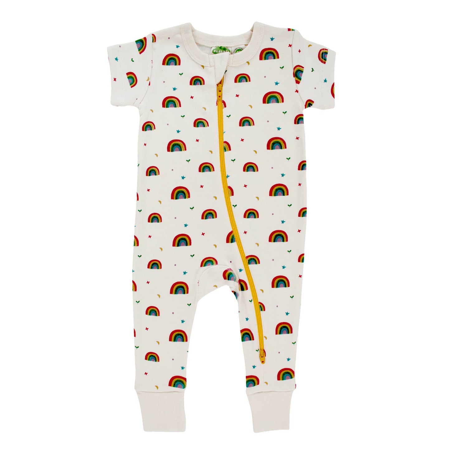 Signature Print '2-Way' Zip Romper - Short Sleeve: Watermelons / 0-3 Months