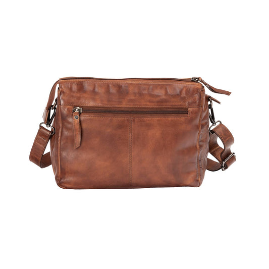 Leather Shoulder Bag June