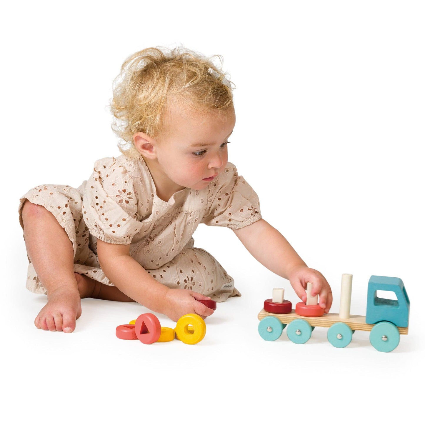Mentari Toys | Stacking Peg Truck