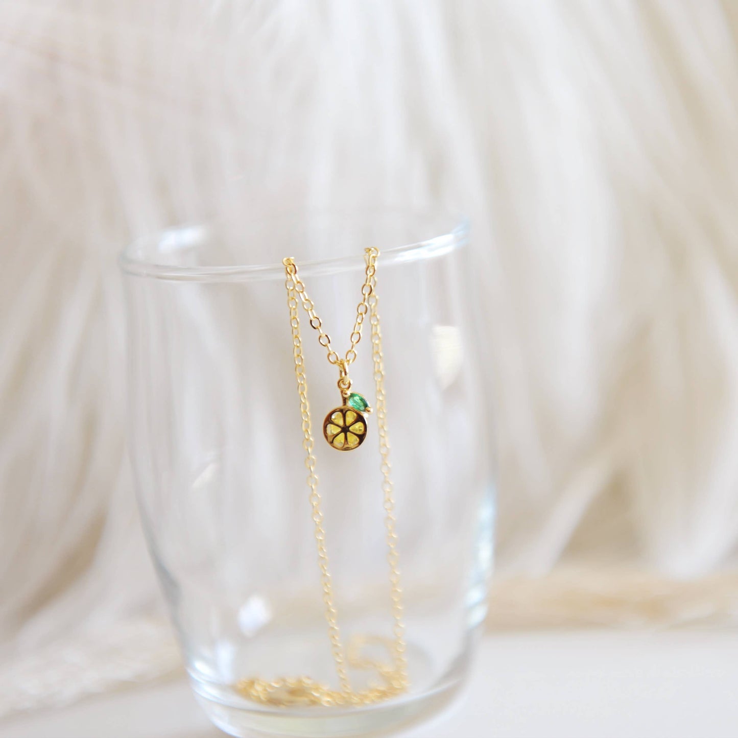 Lemon Drop necklace