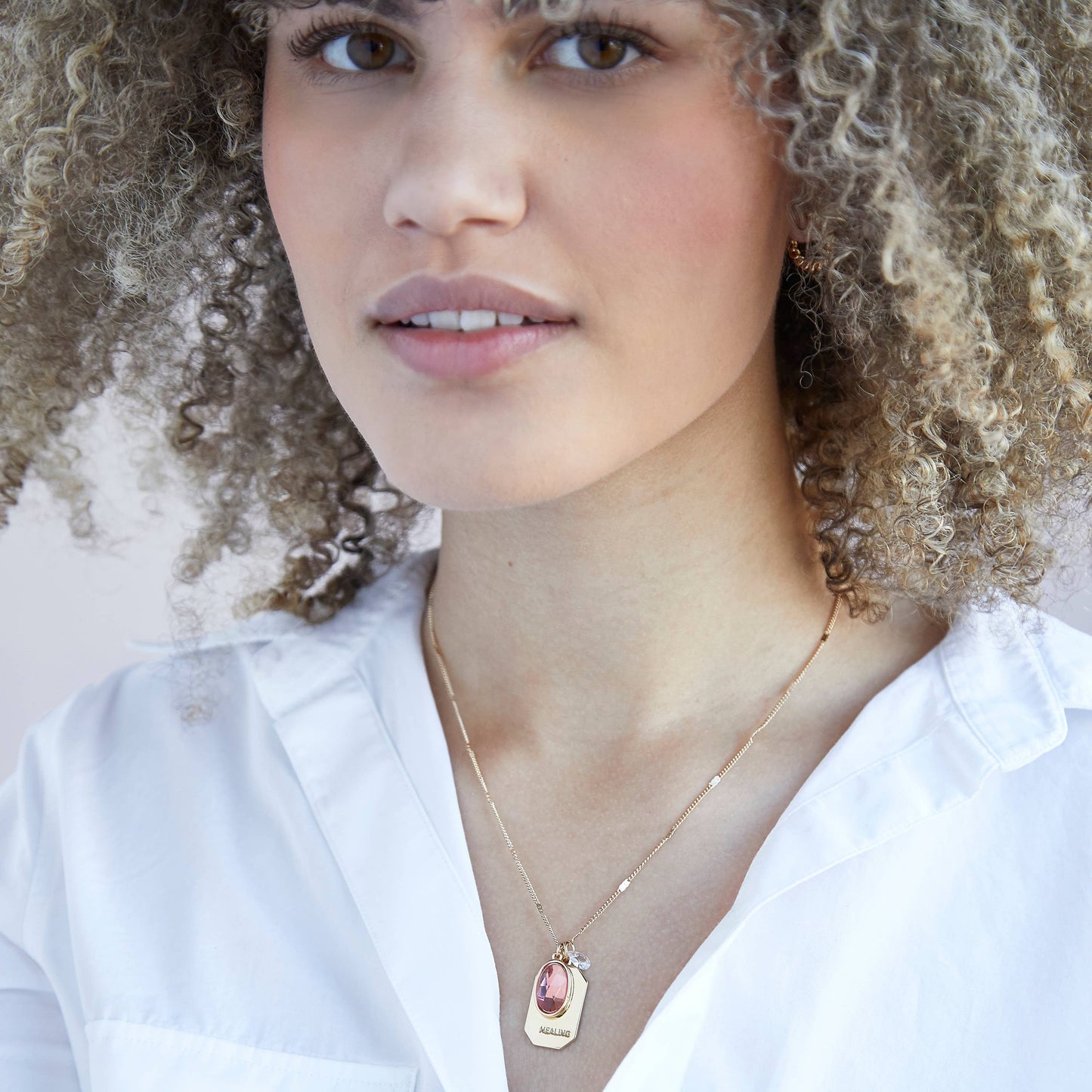 October Birthstone Necklace