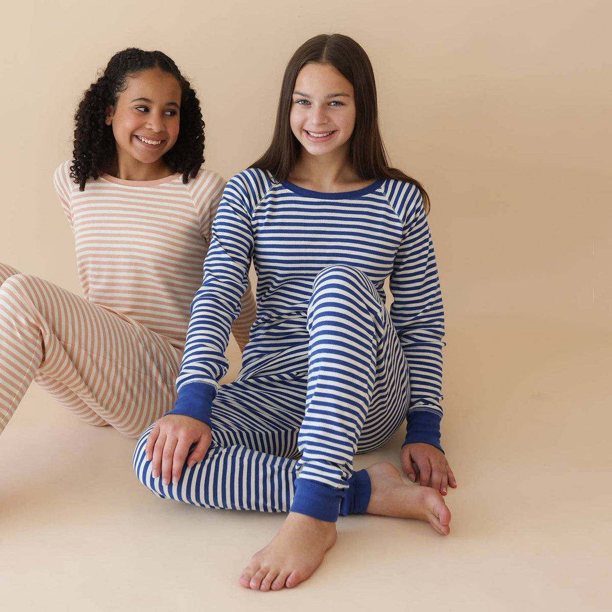 Organic Women's Pajama Set - Striped