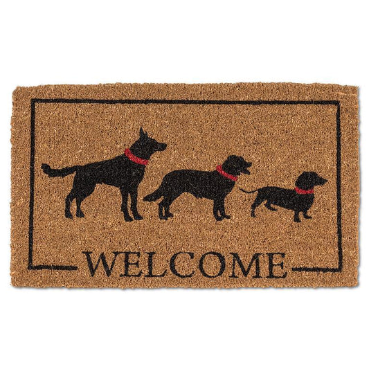 Dogs Welcome Doormat